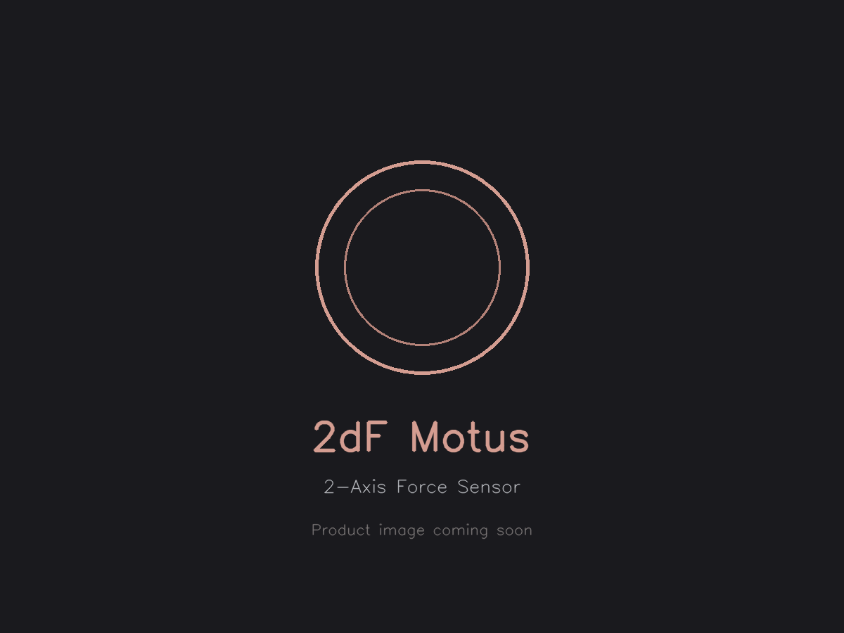 2dF Motus™ 2-Axis Force Sensor